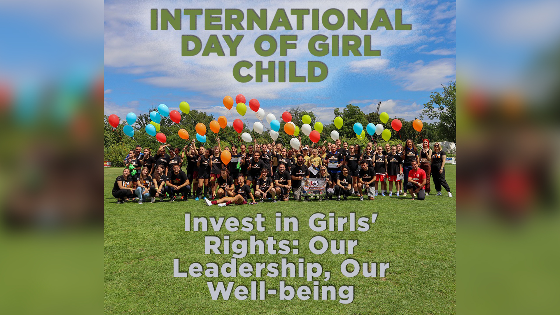 Invest in Girls’ Rights: Our Leadership, Our Well-being