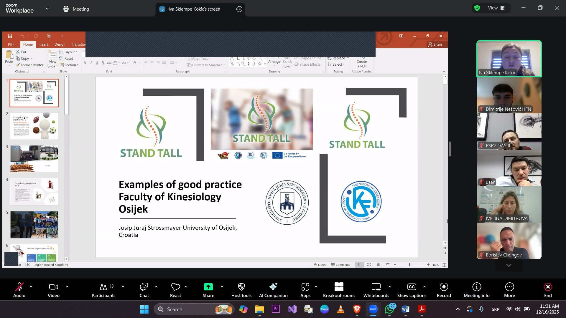 Online Seminar – Stand Tall